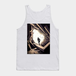 Being Courageous Confronting Fear No. 2 Tank Top